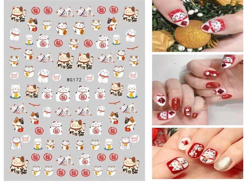 Cat Of Fortune - WG172 - Premier Nail Supply
