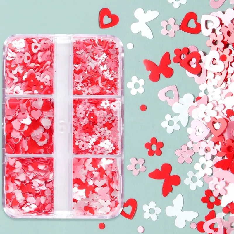 Pink Butterfly With Daisy Flowers #48566 - Premier Nail Supply