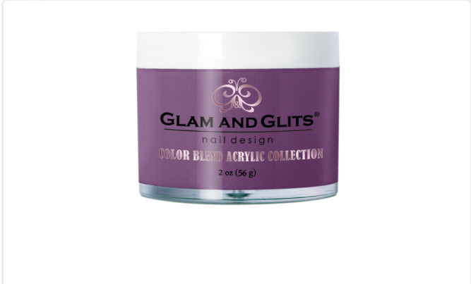 Glam & Glits Acrylic Powder Blend Color - Beet It 2 oz - BL3107 - Premier Nail Supply