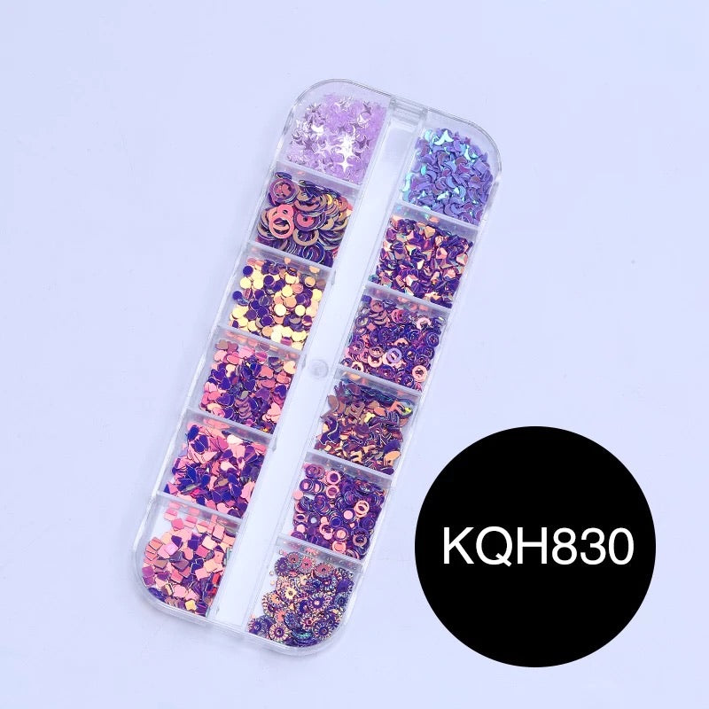 Unicorn Mix Sequins KQH830 - Premier Nail Supply