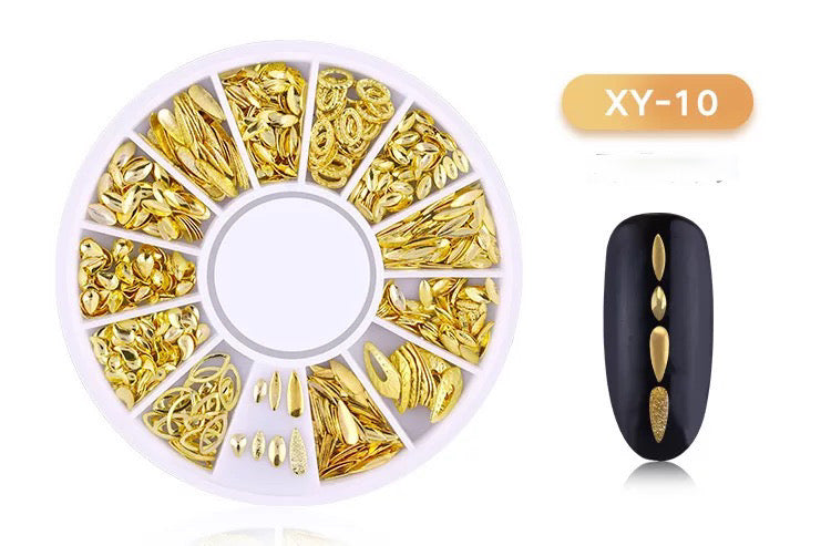 Water Drop Charm Sequins XY10 - Premier Nail Supply