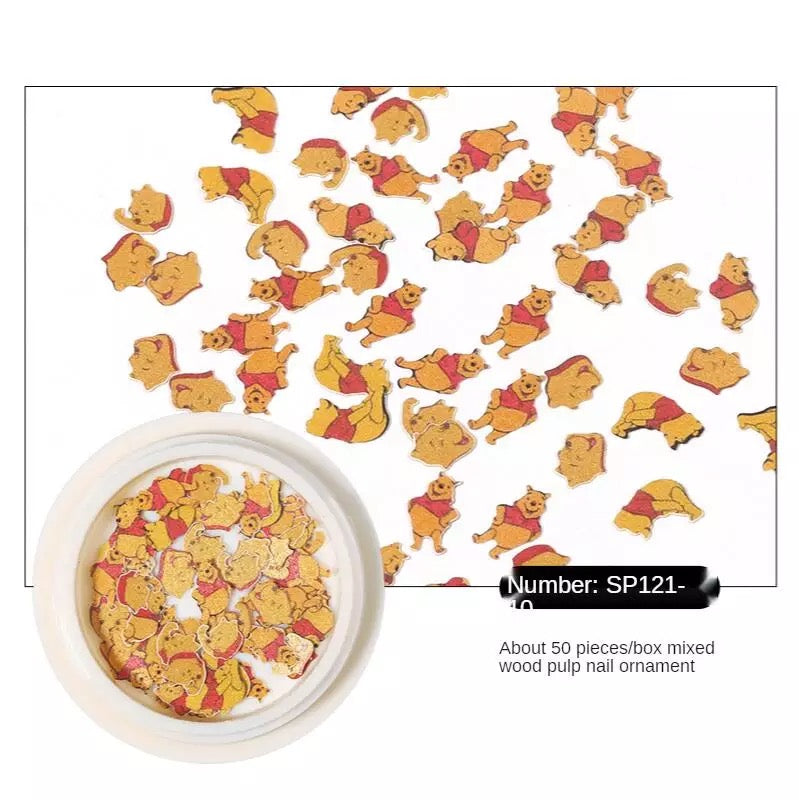 Wood Pulp Winnie The Pooh SP121P - Premier Nail Supply