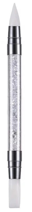 Double Heads 4 in 1 Silicone Brush  - #50013 - Premier Nail Supply