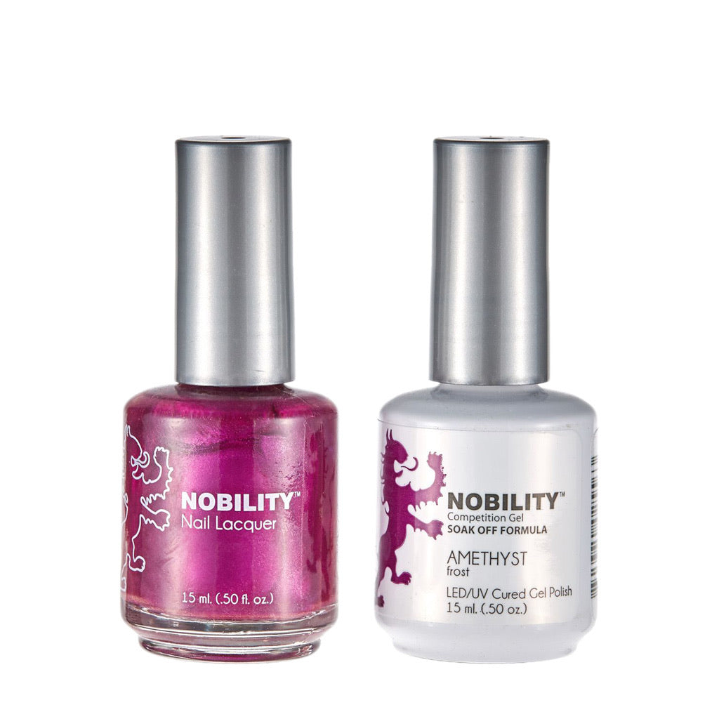Lechat Nobility Gel Polish & Nail Lacquer - Amethyst 0.5 oz - #NBCS106 - Premier Nail Supply