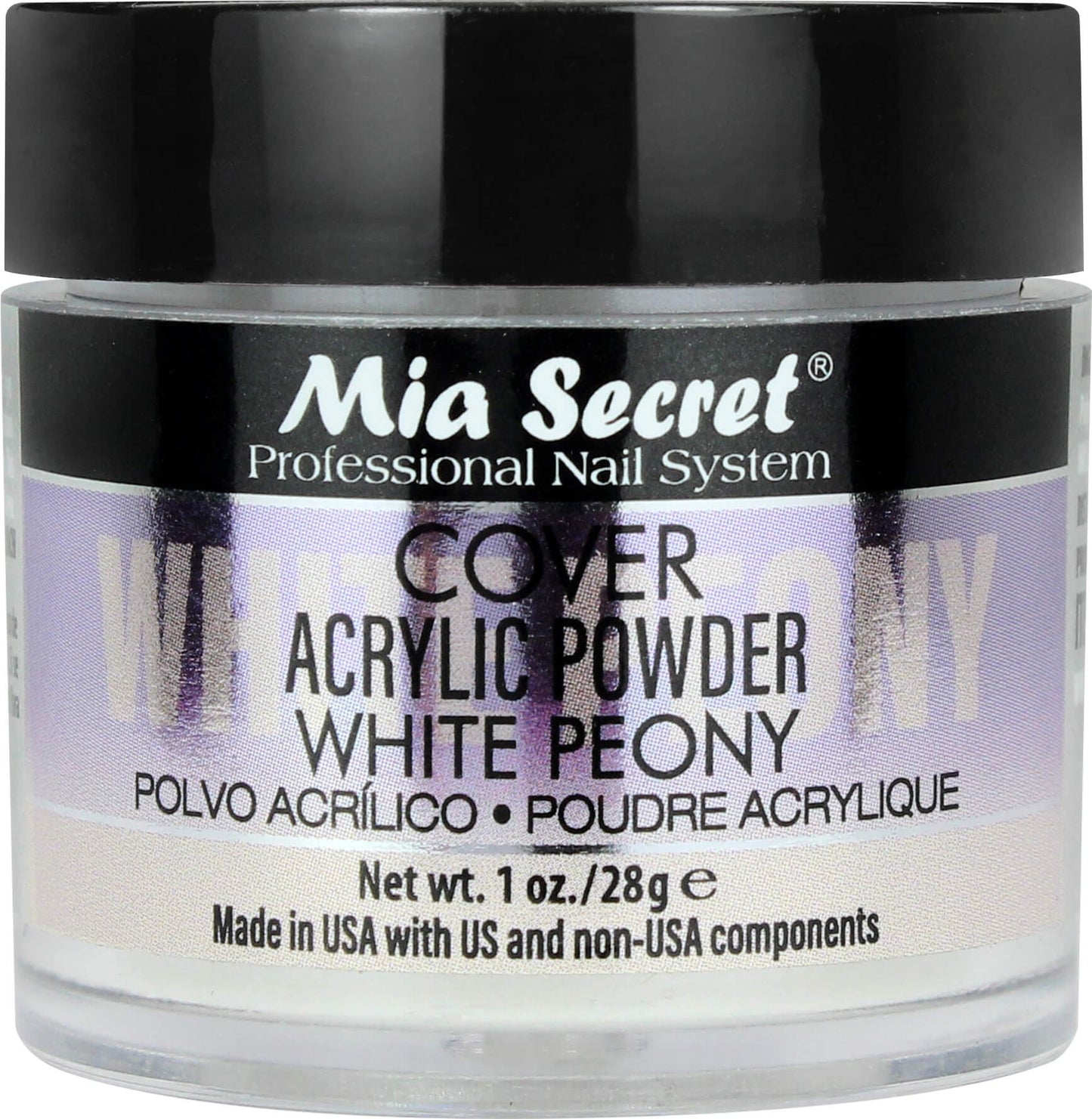 Mia Secret - Cover White Peony Powder 1oz - #PL420_NY - Premier Nail Supply