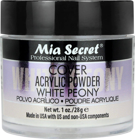 Mia Secret - Cover White Peony Powder 1oz - #PL420_NY - Premier Nail Supply