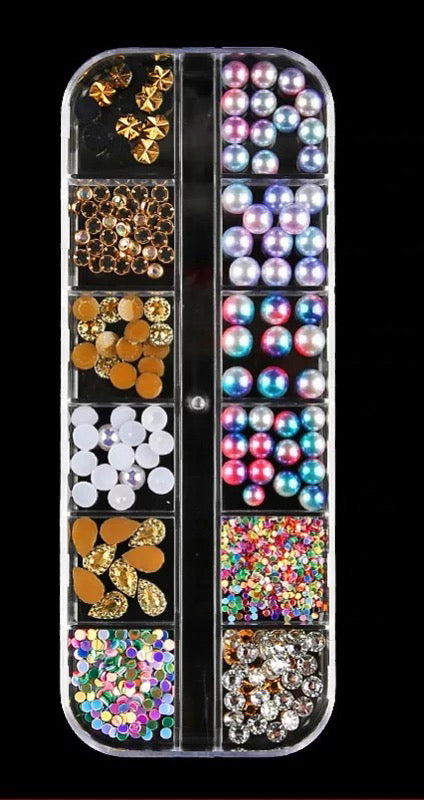 Pearl Mix Rhinestones #95798 - Premier Nail Supply