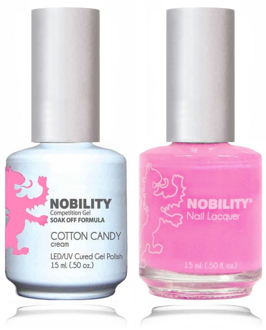 LeChat Nobility Gel Polish & Nail Lacquer - Cotton Candy 0.5 oz - #NBCS080 - Premier Nail Supply