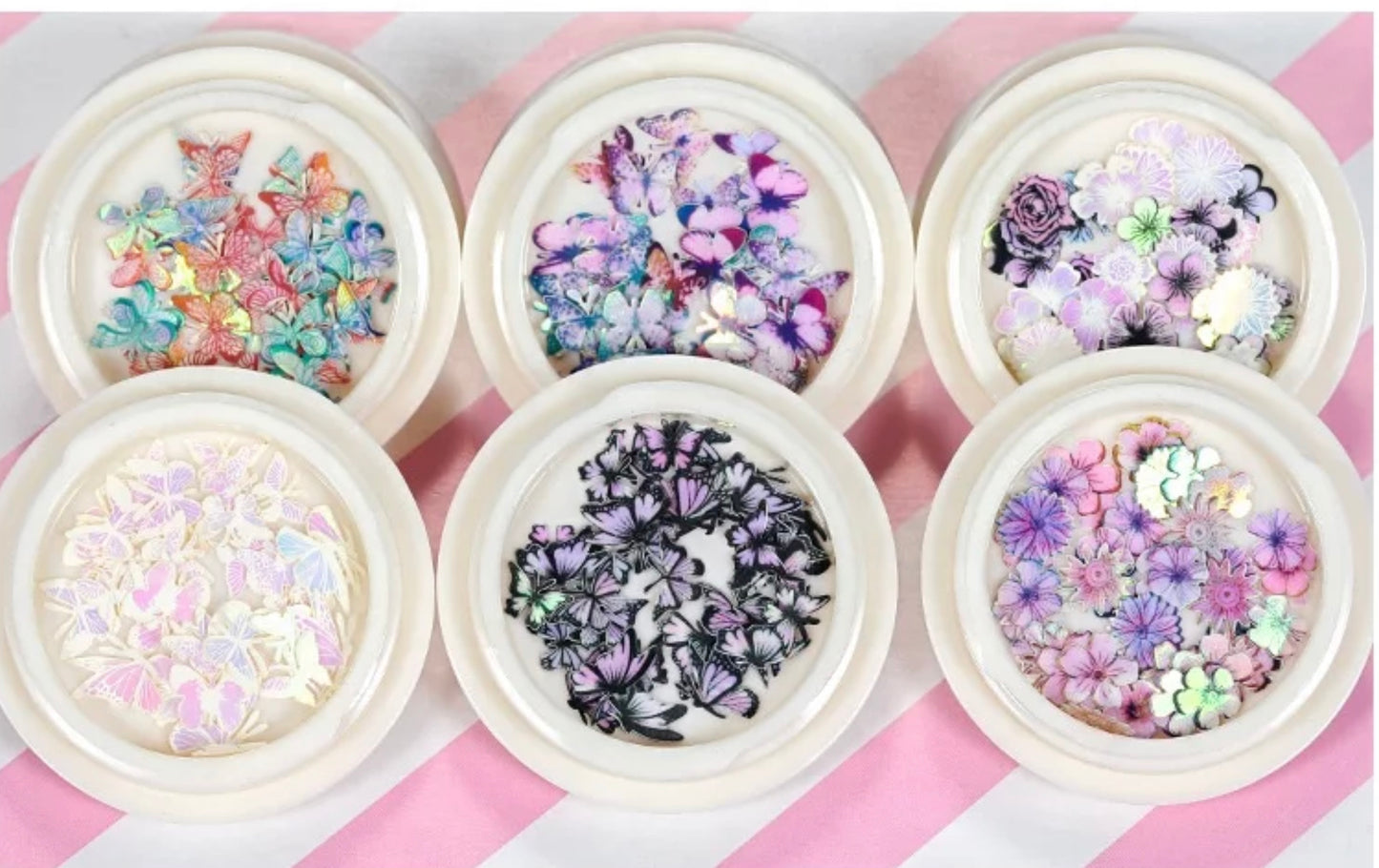 3D Mini Butterfly Flower - #ZP087 - Premier Nail Supply
