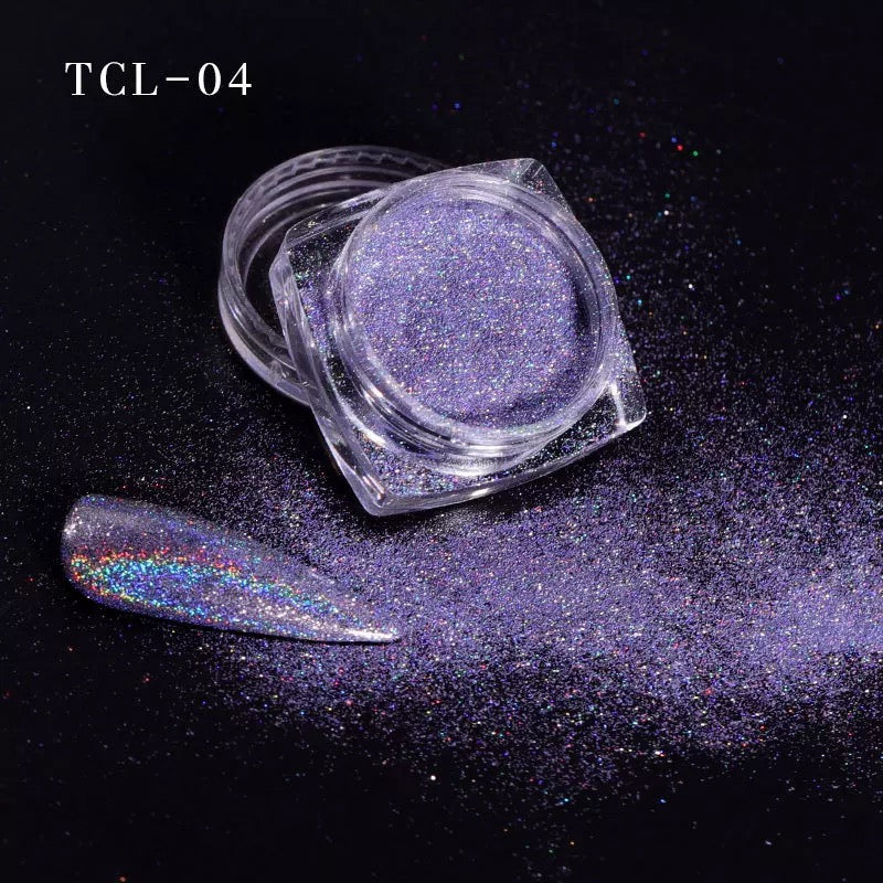 Magic Laser Purple Chrome Powder TCL04- 23670 - Premier Nail Supply