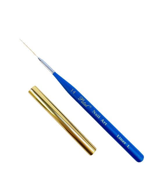 #14 Petal Nail Art Brush Liner L with Cap - #18518 - Premier Nail Supply