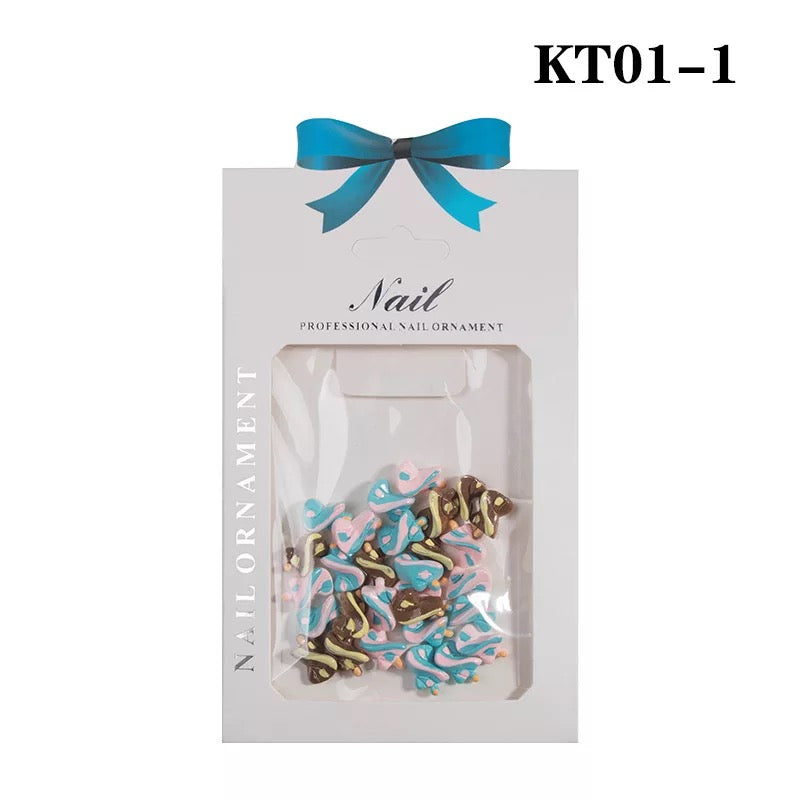 Ice Cream Bar 3D Nail Design #71094 - Premier Nail Supply