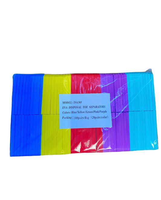 Eva Toe Separator 100 pair/bag - #01782 - Premier Nail Supply