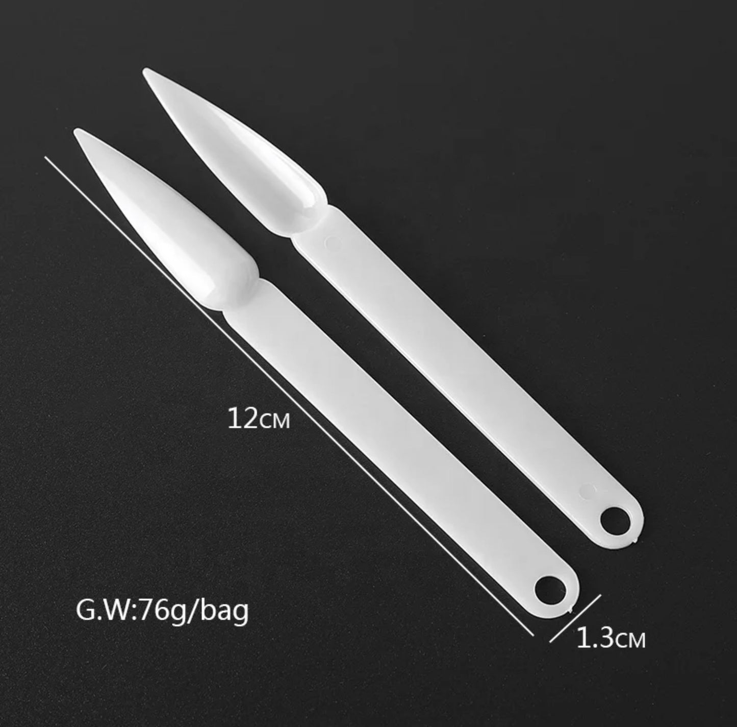 Sample Stiletto Nail Tip - #NCT050P - Premier Nail Supply