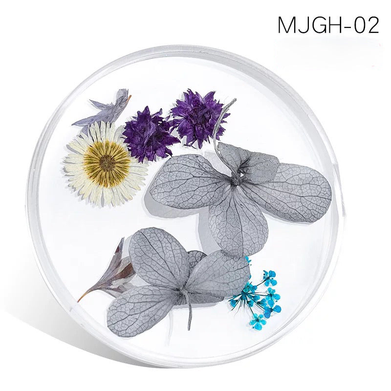 Dried Natural Flowers Mix  Different Color - MJGH202 - Premier Nail Supply