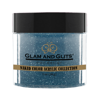 Glam & Glits Acrylic Powder - Teal In Me 1 oz - NCA434 - Premier Nail Supply