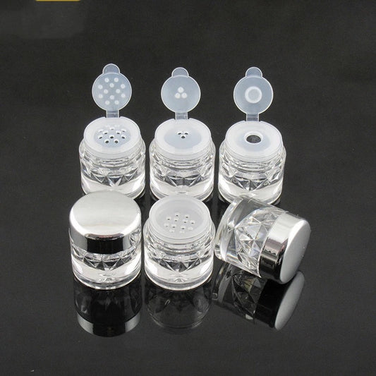 Empty Plastic Jar For Nail Powder - KP19 - Premier Nail Supply