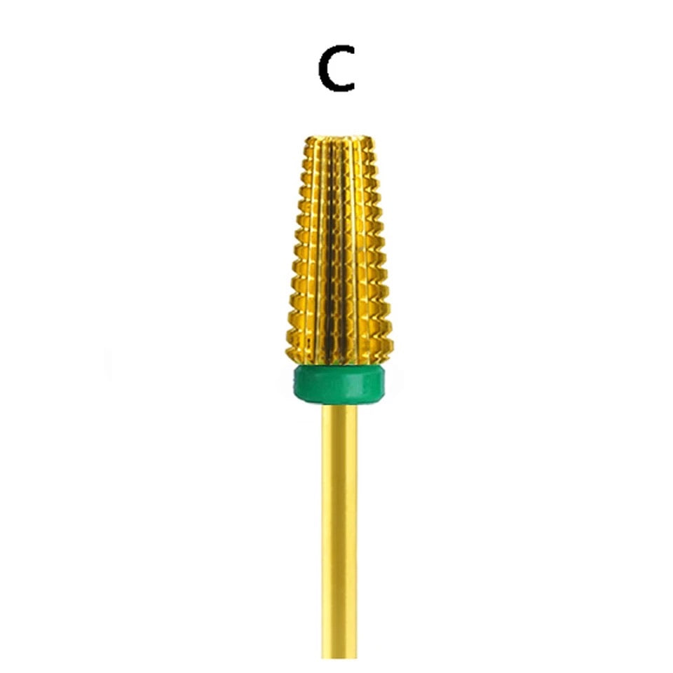 Drill bit Umbrella - 3/32 Gold C - TLR - Premier Nail Supply