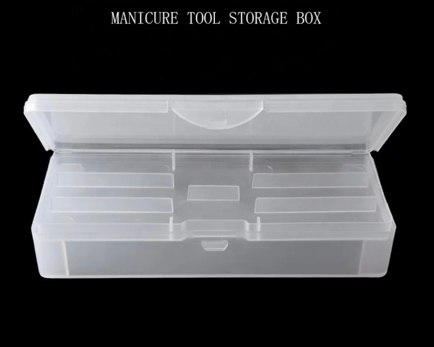 Nail double-layer tool box Nail pen storage box tool box - Premier Nail Supply