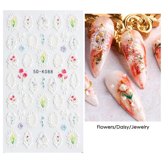 Daisy Flower 5D-K088 - Premier Nail Supply