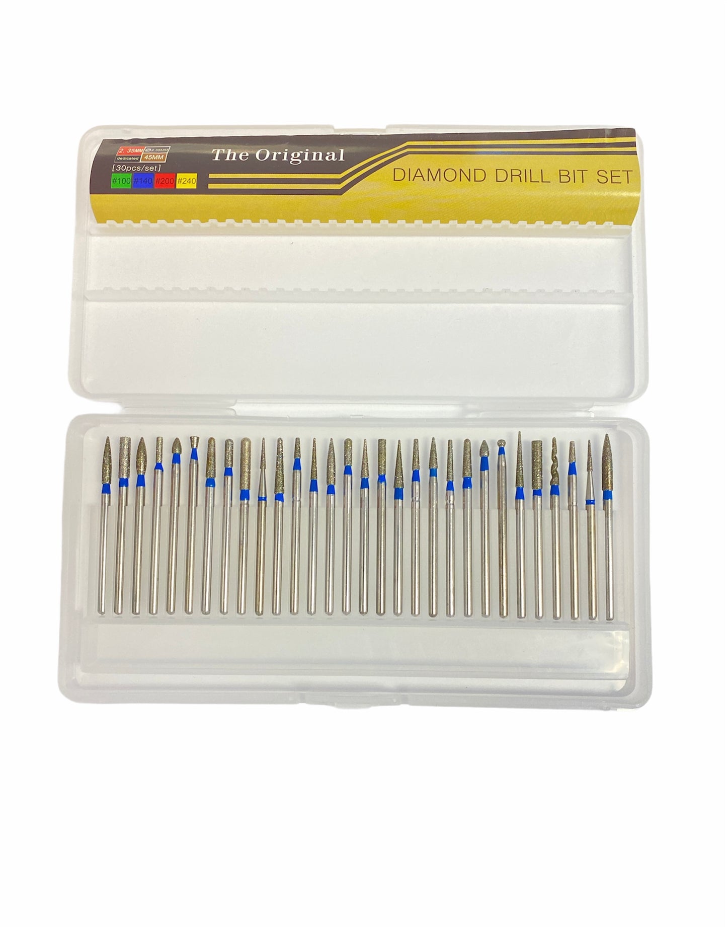 The Original Diamond Drill Bit Set - #1481 - Premier Nail Supply