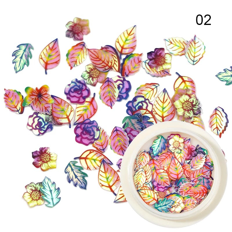 3D Leaves ZP02 - Premier Nail Supply