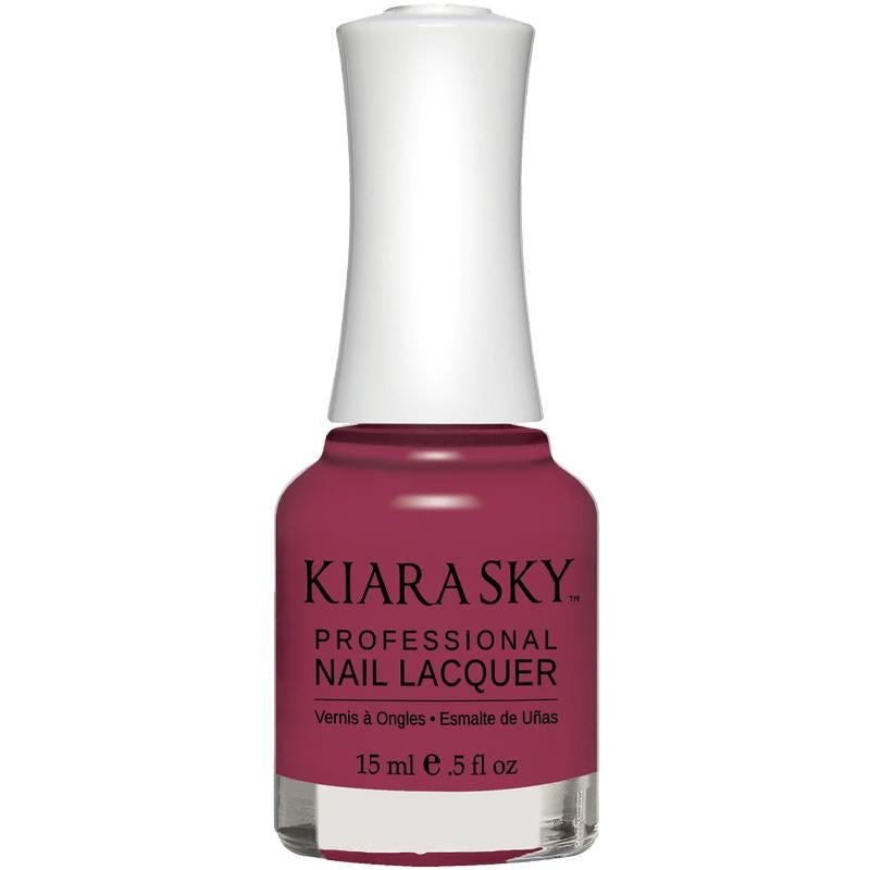 Kiara Sky Nail lacquer - Plum It Up 0.5 oz - #N485 - Premier Nail Supply