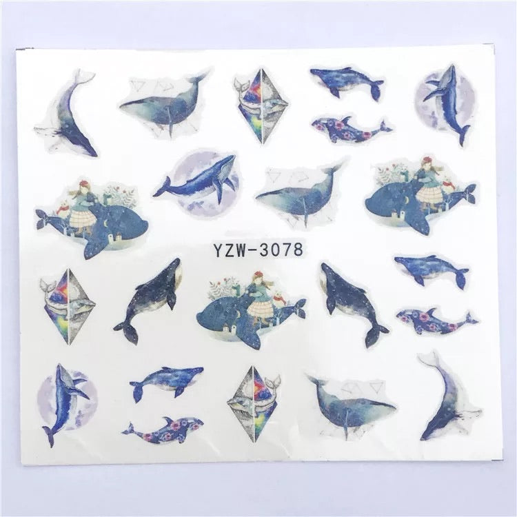 Sea Whale - YZW3078 - Premier Nail Supply
