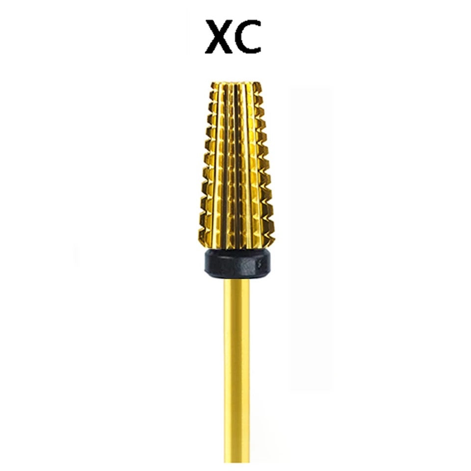 Drill bit Umbrella 5IN1 - 3/32 Gold XC - TLR - Premier Nail Supply