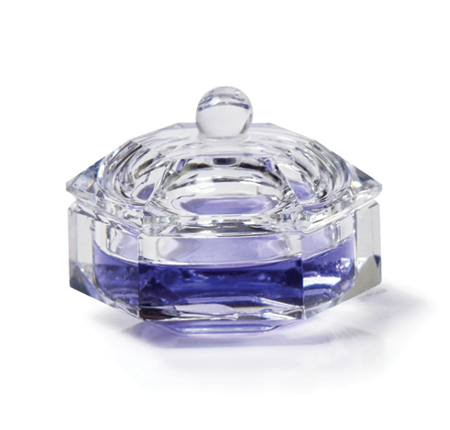 Crystal powder dish size large - #CNA14 - Premier Nail Supply