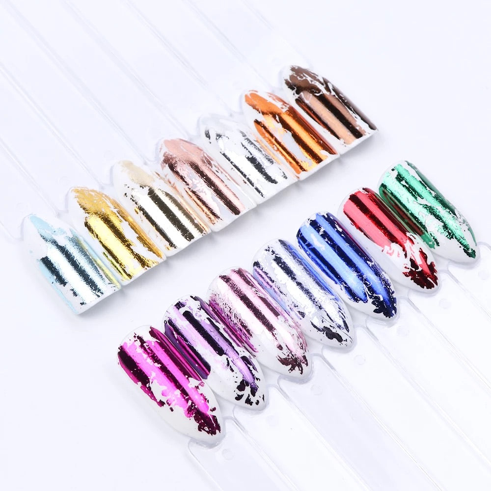 Rose Gold & Gold - Silver Foils - Premier Nail Supply