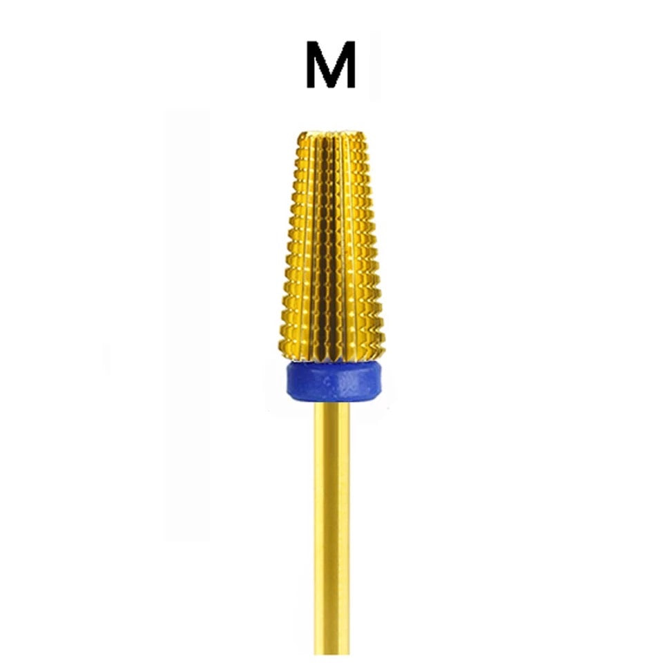 Drill bit Umbrella 3/32 Gold M - TLR - Premier Nail Supply