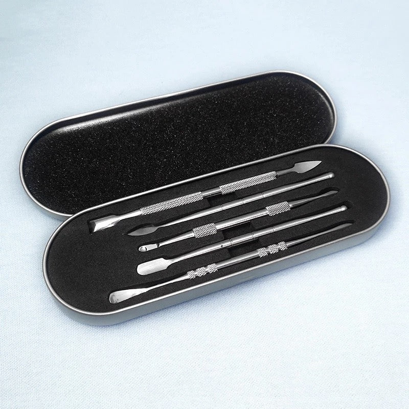 Stainless Steel Cuticle Pusher 5pcs/ Box - Premier Nail Supply