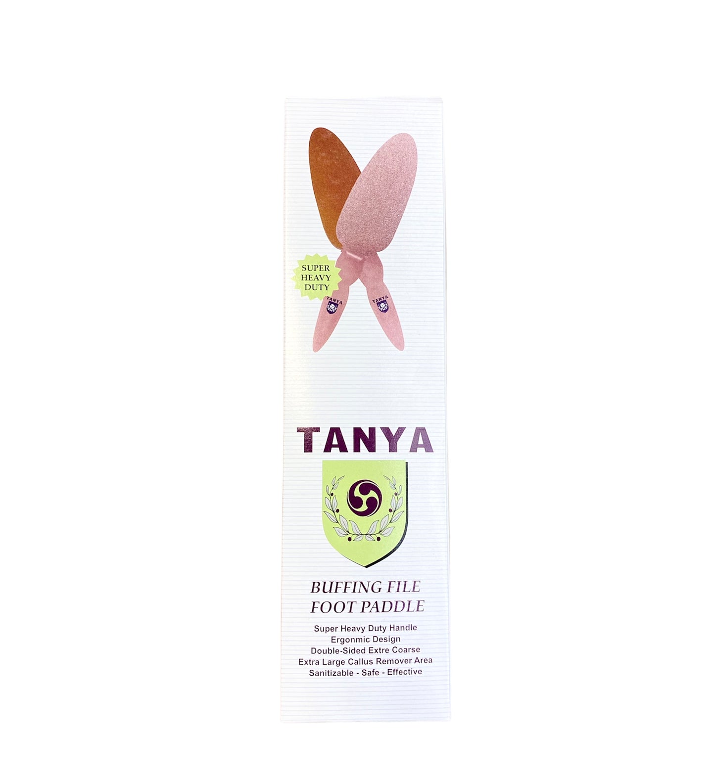 Tanya Buffing File Foot Paddle Two Way - #74230 - Premier Nail Supply
