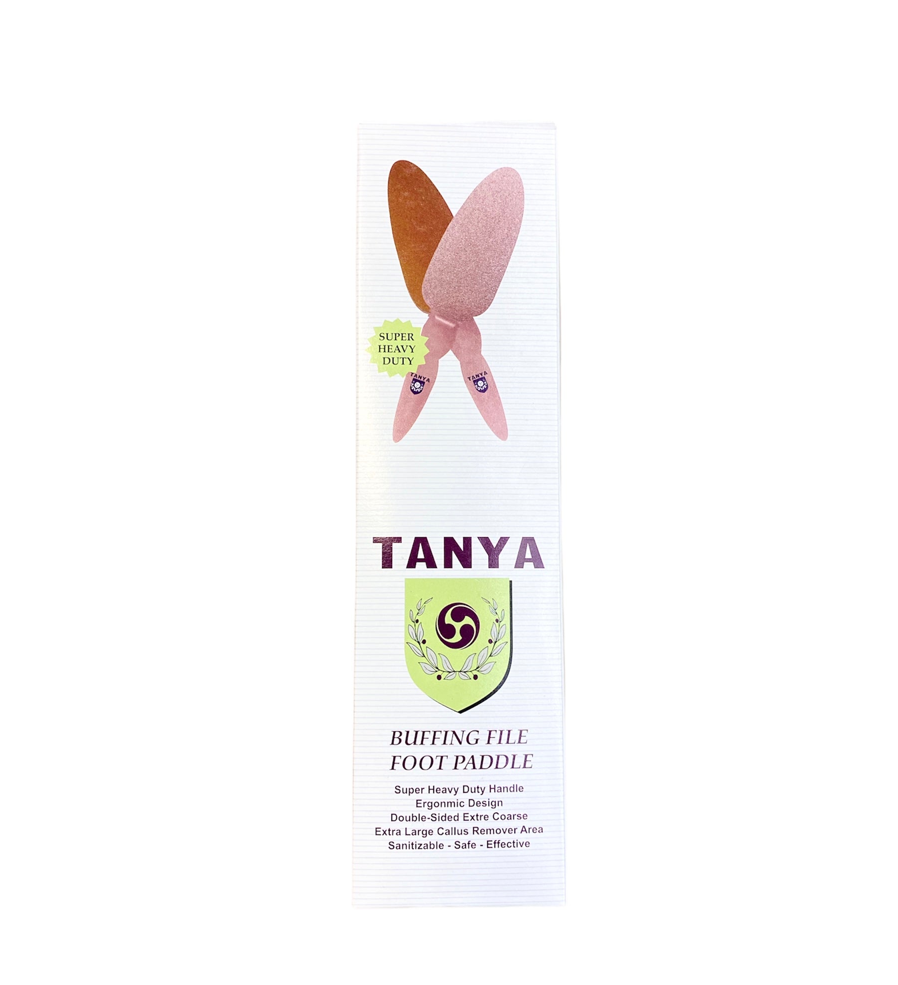 Tanya Buffing File Foot Paddle Two Way - #74230 - Premier Nail Supply