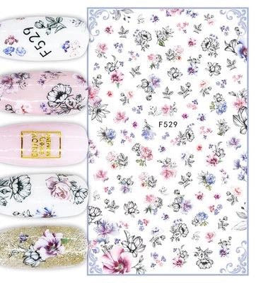 Enjoy Cherry blossom Flowers- F529 - Premier Nail Supply