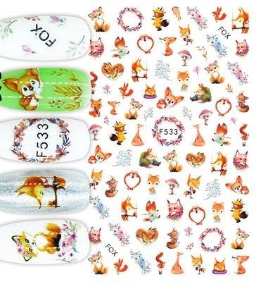 Cuties Fox - F533 - Premier Nail Supply