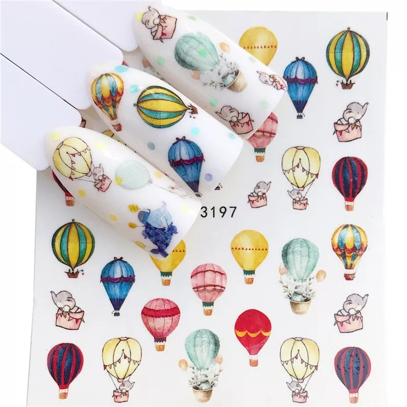 Hot Air Balloon - YZW3197 - Premier Nail Supply