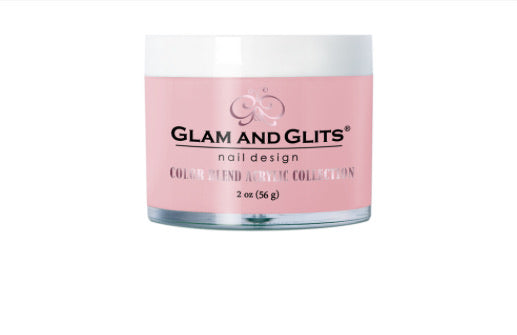 Glam & Glits Acrylic Powder Blend Color - Mauvin Life 2 oz - BL3099 - Premier Nail Supply