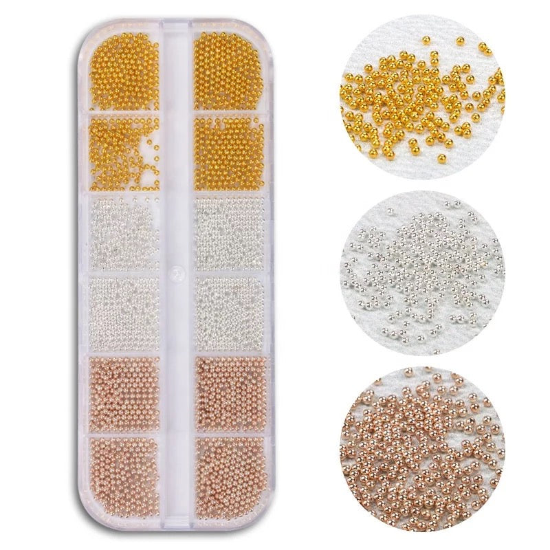 Mini Beads Nail Design - #RGS3 - Premier Nail Supply