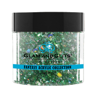 Glam & Glits Acrylic Powder - Ever Green 1oz - FA526 - Premier Nail Supply