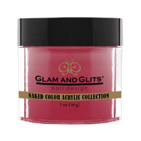 Glam & Glits Acrylic Powder - Rustic Red 1 oz - NCA429 - Premier Nail Supply