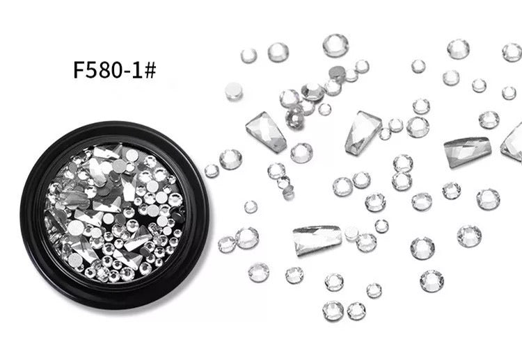 Rhinestones Mix - F580-1 - Premier Nail Supply
