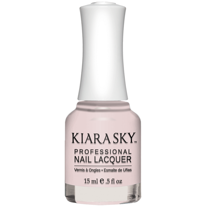 Kiara Sky Nail lacquer - Pink Powderpuff 0.5 oz - #N491 - Premier Nail Supply