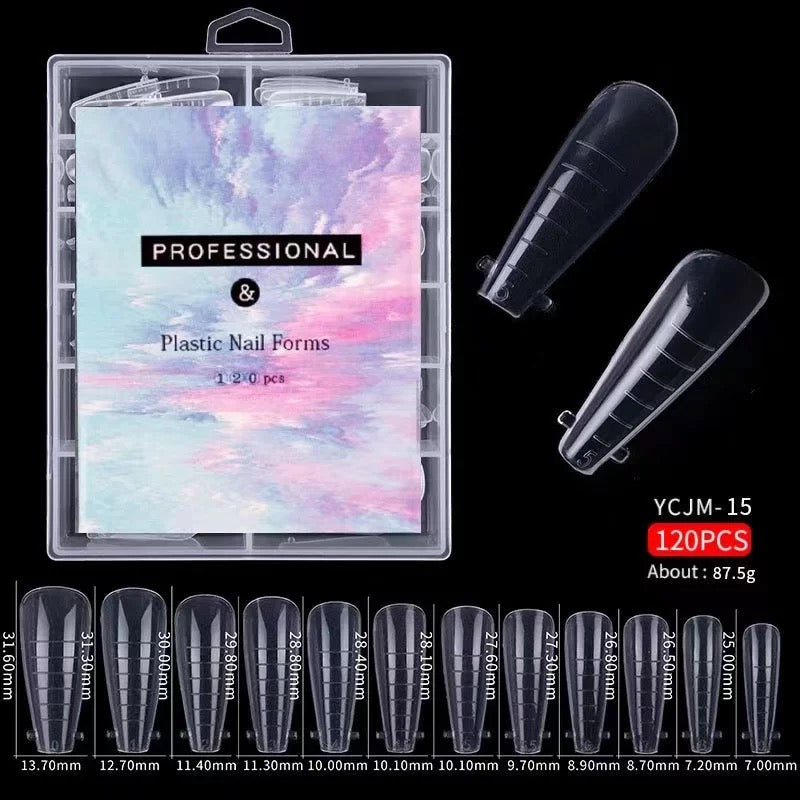 Poly Gel Coffin Nail Form - Premier Nail Supply