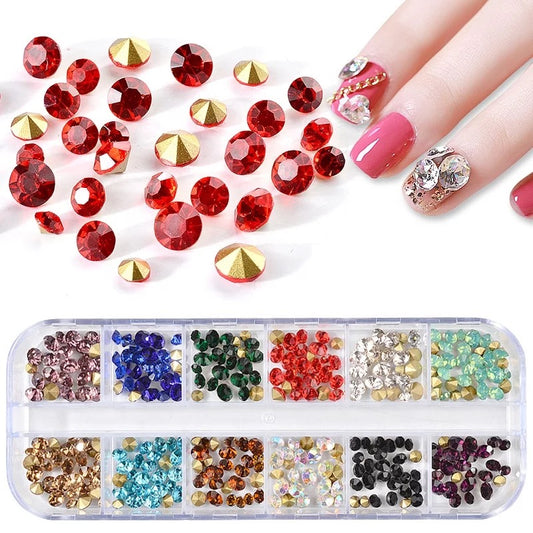 Diamond Rhinestone Mix Color DRC12 - Premier Nail Supply
