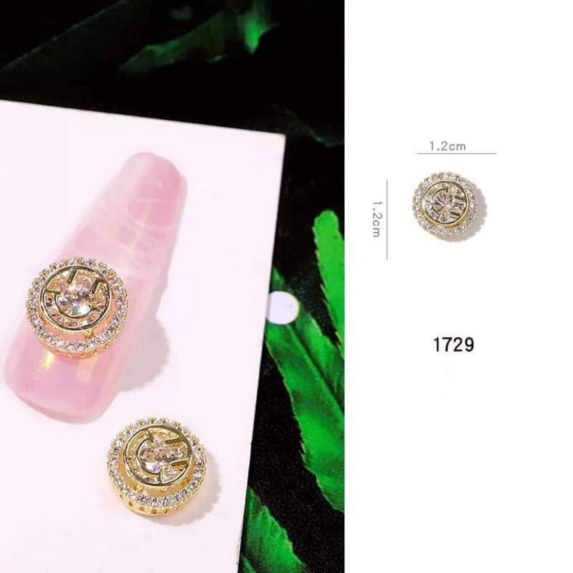 Luxury Diamond Nail Art - B1729 - Premier Nail Supply