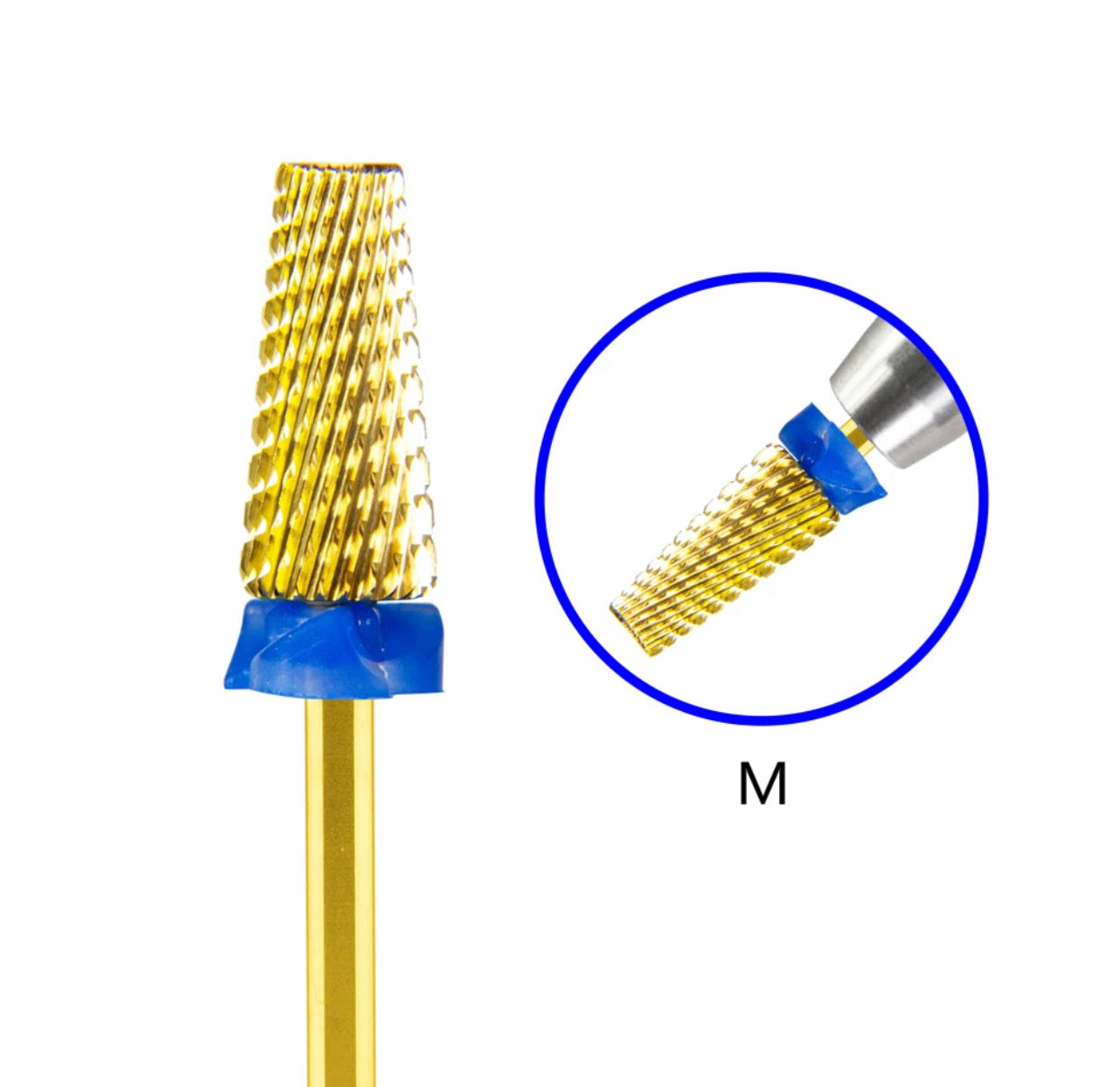 Drill bit Umbrella 3/32 - Gold M - Premier Nail Supply