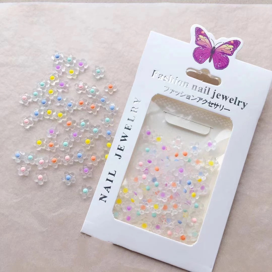 Daisy Flowers Resin #DFLR5 - Premier Nail Supply