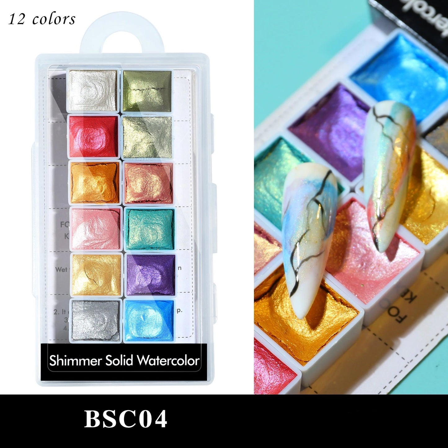 Shimmer Solid Watercolor Galaxy BSC04 -#81846 - Premier Nail Supply